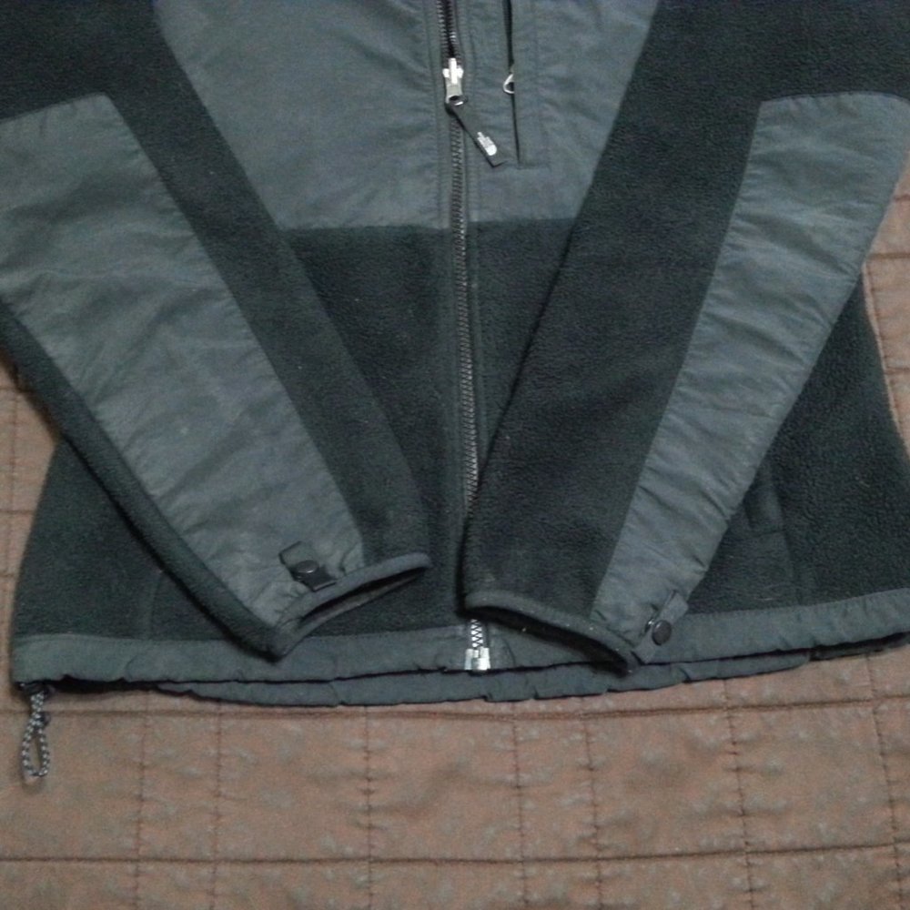 The North Face Jacket Fleece Polartek Women's Medium Black/ Gray /Charcoal - Picture 6 of 16